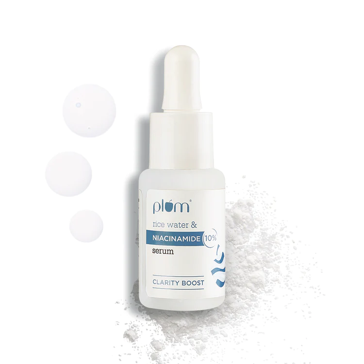 Plum 10% Niacinamide & Rice Water Brightening Face Serum