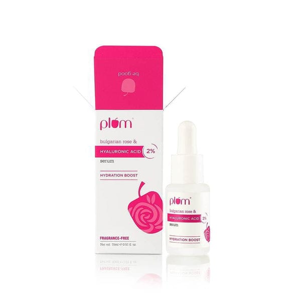 Plum 2% Hyaluronic Acid Serum for Face with Bulgarian Rose