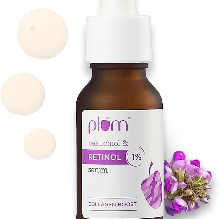 Plum 1% Retinol Serum for Face with Bakuchiol