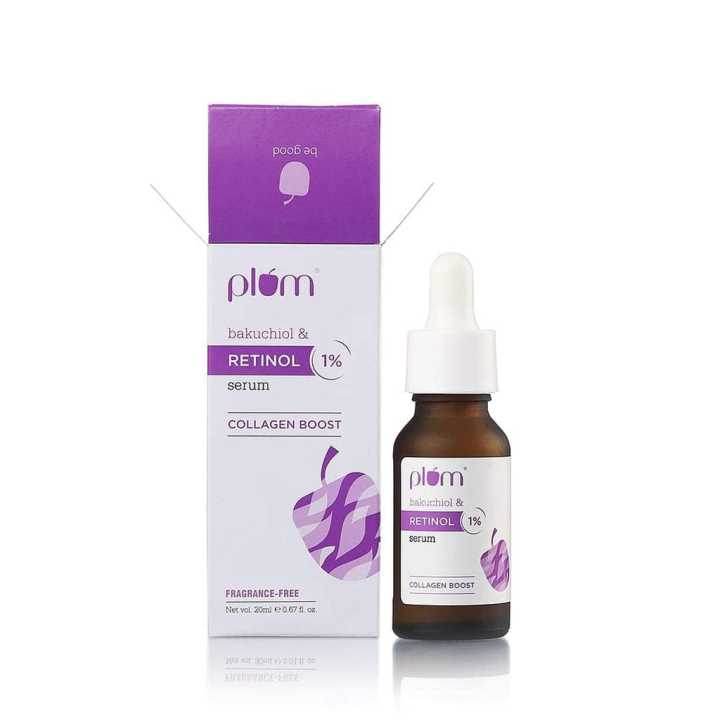 Plum 1% Retinol Serum for Face with Bakuchiol