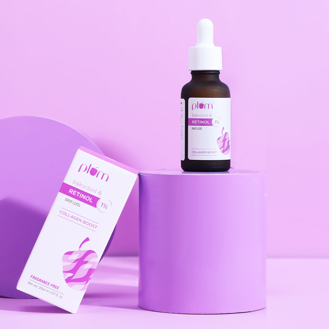 Plum 1% Retinol Serum for Face with Bakuchiol