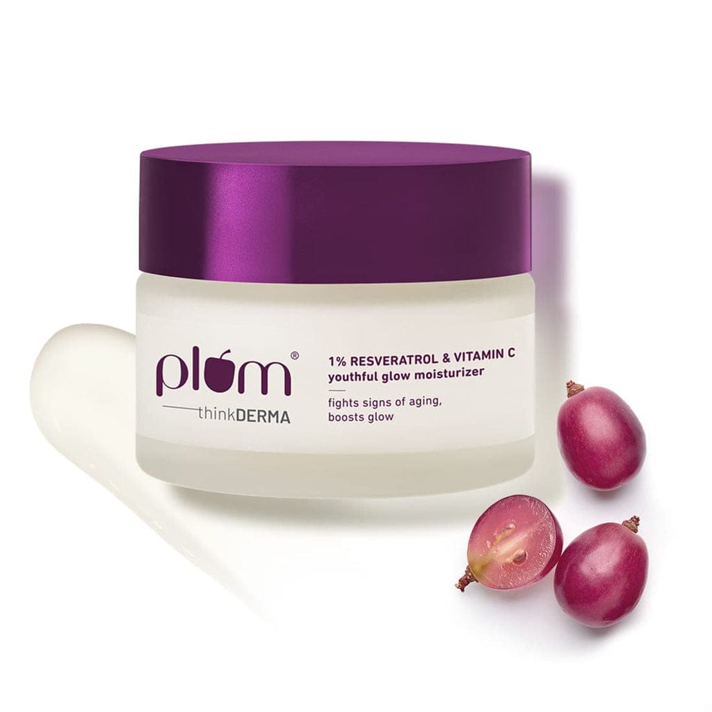 Plum 1% Resveratrol & Vitamin C Youthful Glow Moisturizer