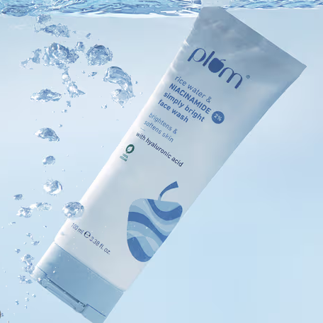 Plum 2% Niacinamide & Rice Water Face Wash