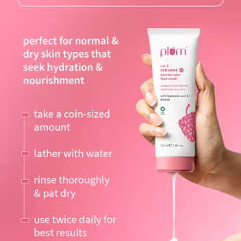 Plum Oat & 1% Ceramide Barrier Care Face Wash