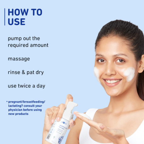 Plum 1% Encapsulated Salicylic Acid Foaming Face Wash for Acne 