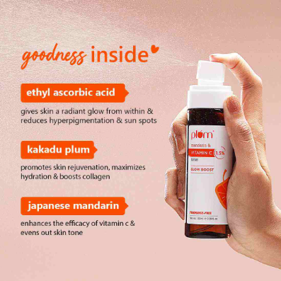 Plum 1.5% Vitamin C & Mandarin Pore Tightening Face Toner