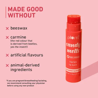 Candy Melts Strawberry Sorbet Tinted Lip Balm