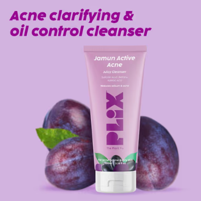 Plix Jamun Salicylic Acid Cleanser Gel For Active Acne