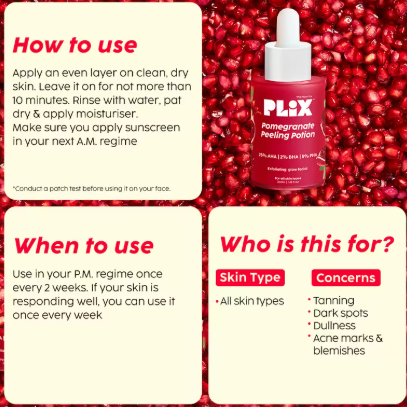 Plix Pomegranate Peeling Potion