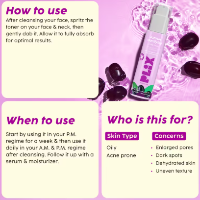 Plix Jamun Clarifying Fruity Toner 