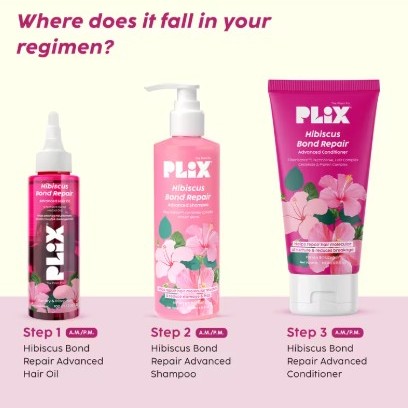 Plix Hibiscus Bond Repair Advanced Hair Oil