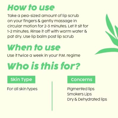 Plix Pomegranate Exfoliating Lip Scrub