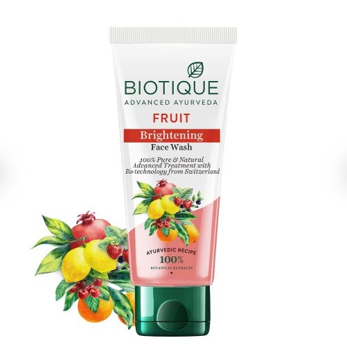 Biotique Fruit brightening face wash