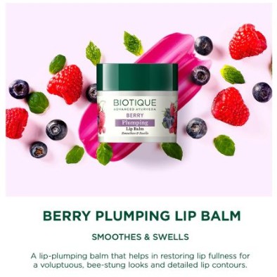 Biotique Berry Plumping Lip Balm