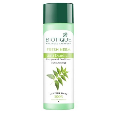 Biotique Fresh Neem Anti-Dandruff Shampoo and Conditioner