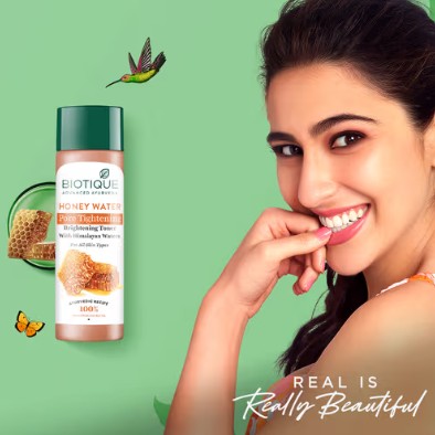Biotique Honey Water Pore Tightening Toner