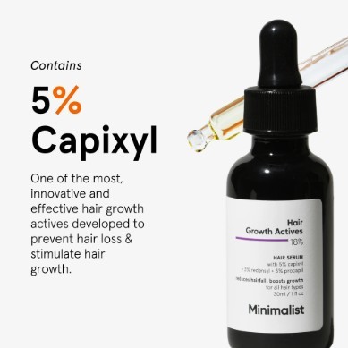 Minimalist 18% Hair Growth Actives