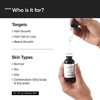 Minimalist 18% Hair Growth Actives