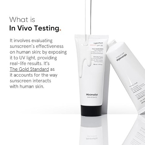 Minimalist Light Fluid SPF 50