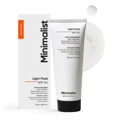 Minimalist Light Fluid SPF 50