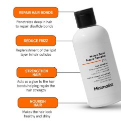 Minimalist Maleic Bond Repair Complex 3.5% Shampoo