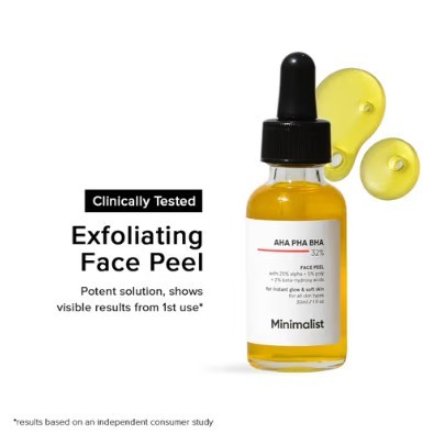 Minimalist AHA PHA BHA 32% Face Peel 30ml