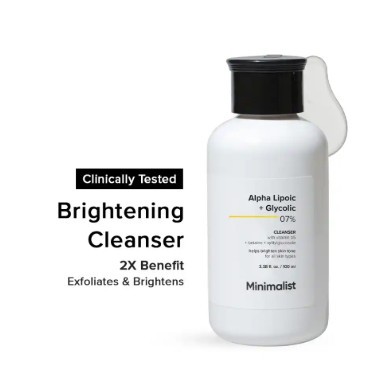 Minimalist Alpha Lipoic + Glycolic 07% Cleanser