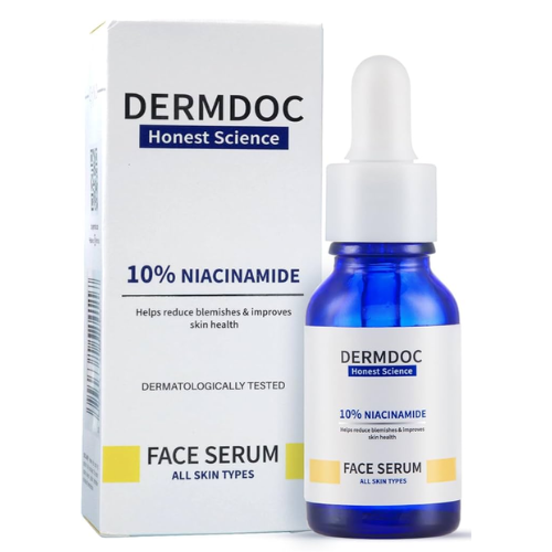 DermDoc 10% Niacinamide Face Serum