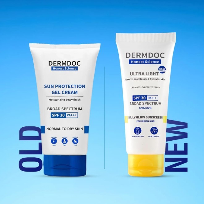 DermDoc Ultra Light SPF 30 PA+++ Daily Glow Sunscreen
