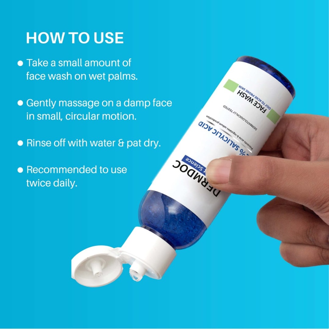 DermDoc 2% Salicylic Acid Face Wash