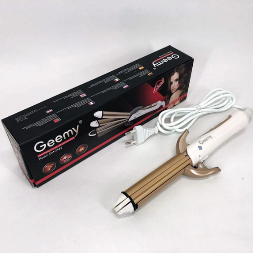 Geemy GM-2962 4 In 1Geemy Hair Straightener And Curling Iron