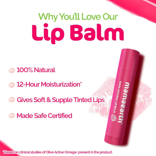 Mamaearth Nourishing Tinted Lip Balm 