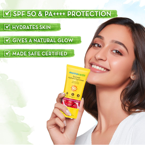 Mamaearth Beetroot Hydraful Sunscreen (SPF 50, PA++++)
