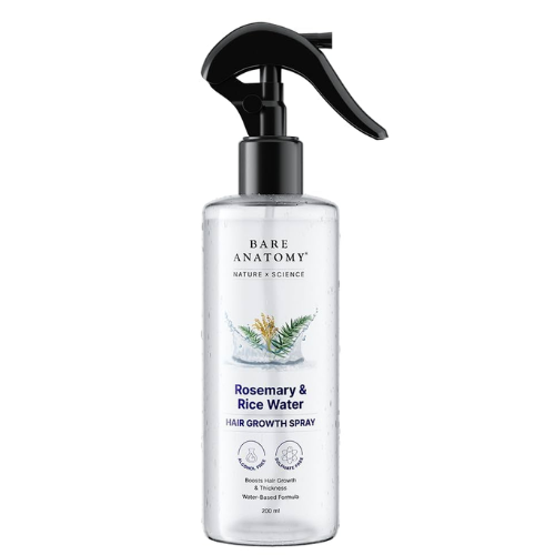Bare Anatomy Rosemary & Rice Water Hair Growth Spray