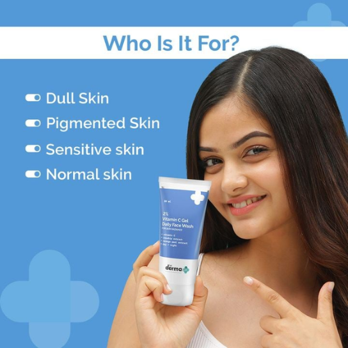Derma Co 2% Vitamin C Gel Daily Face Wash