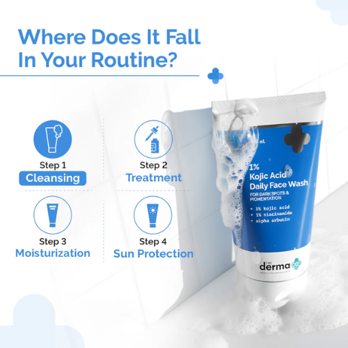 Derma Co 1% Kojic Acid Face Wash