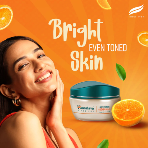 Himalaya Brightening Vitamin C Orange Serum Cream