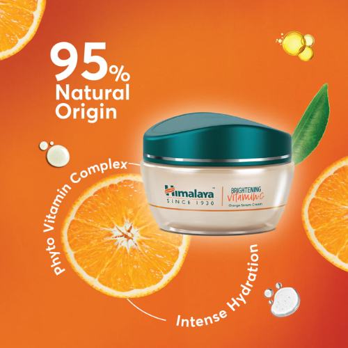 Himalaya Brightening Vitamin C Orange Serum Cream