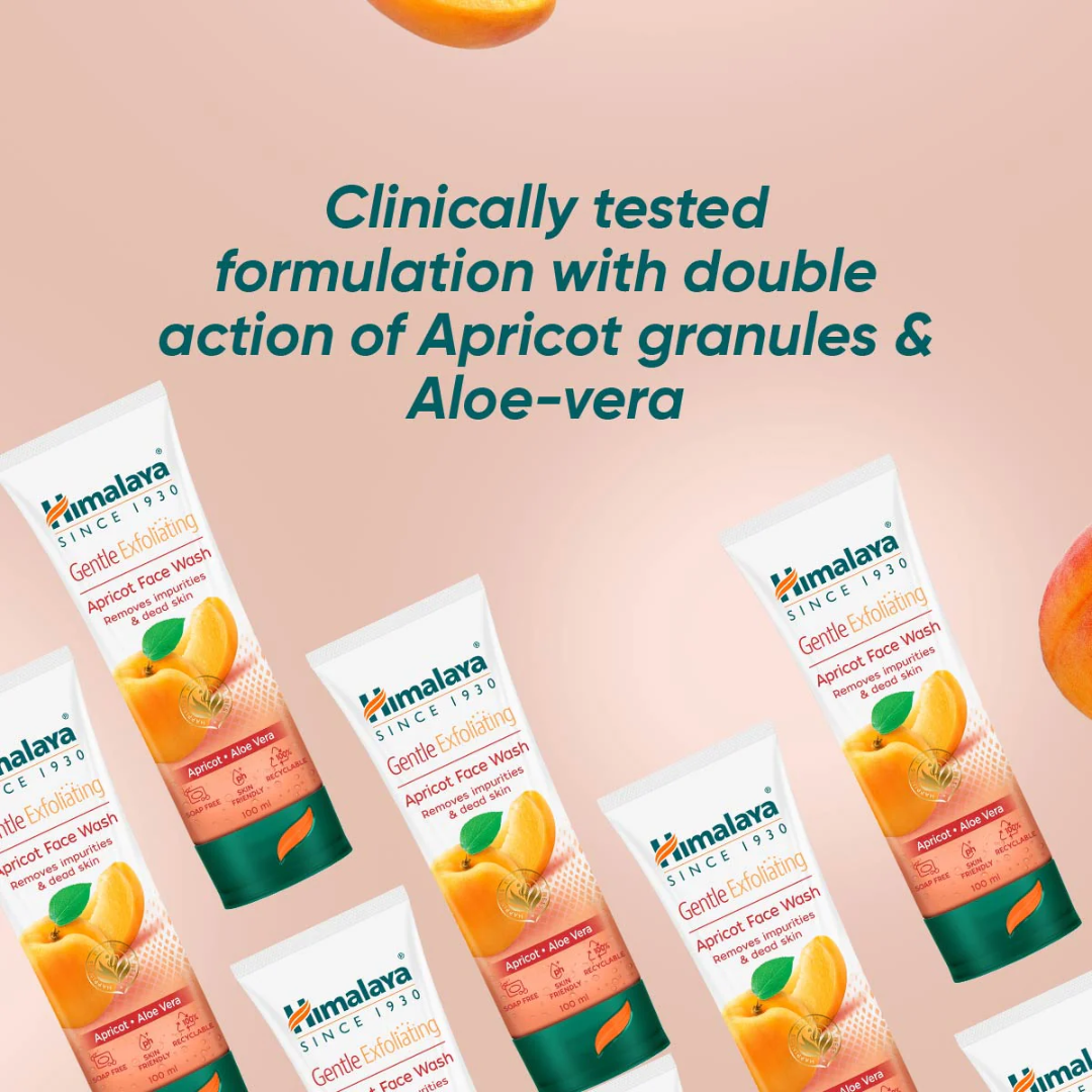 Himalaya Gentle Exfoliating Apricot Face Wash