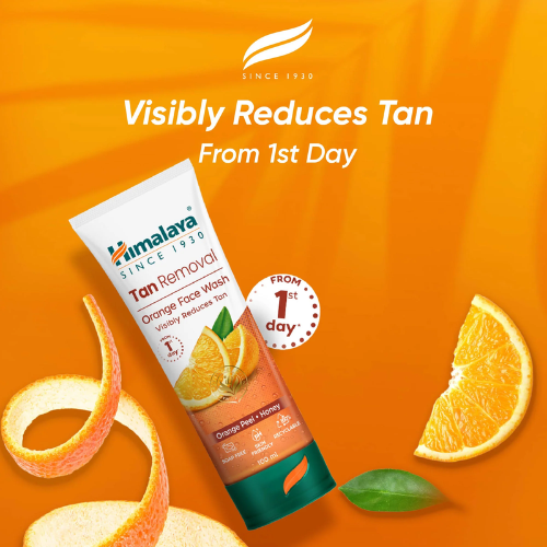 Himalaya Tan Removal Orange Face Wash 