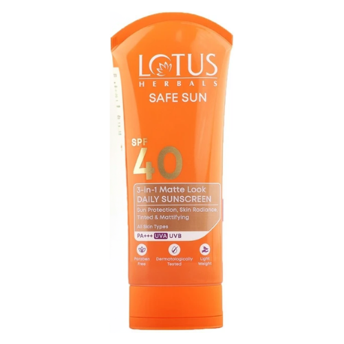 Lotus Herbals Safe Sun 3-in-1 Matte Look Daily Sunscreen