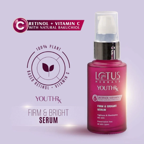 Lotus Herbals YouthRx Firm & Bright Serum