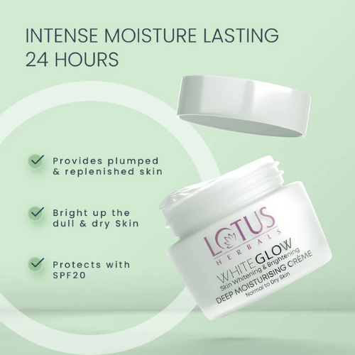 Lotus Herbals WhiteGlow Skin Whitening & Brightening Gel Cream