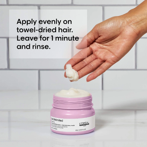 L'Oréal Professionnel Serie Expert Liss Unlimited Mask 250ml & 500ml